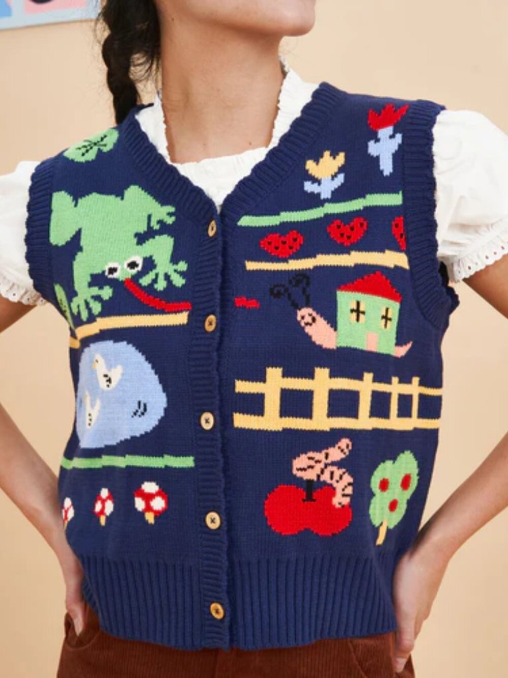 Kina & Tam The Critters Vest XXL